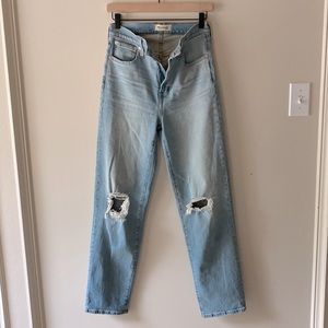 Madewell the Perfect vintage straight jean